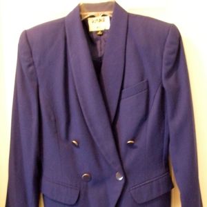 Women's Designer Vintage 90s Kasper Skirt Suit